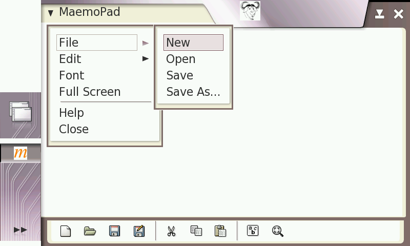 Maemo native app